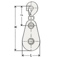 H = AlturaL = Anchura