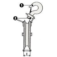 1 = gancho2 = bisagraE = grosor