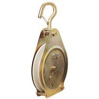 Polea para cuerda de 26 mm de Ø con parada automática - Capacidad: 100 kg