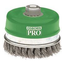Cepillo corte alambre retorcido - Inox.