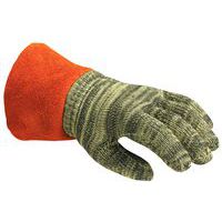 guantes con refuerzo de cuero 130 mm