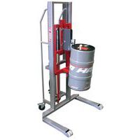 Elevador de barriles de metal y plástico - Capacidad 300 kg