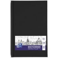 Cuaderno de bocetos Sketchbook Oxford Art Brochure 192 p 100 g negro - Oxford