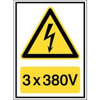 Señal peligro Voltage