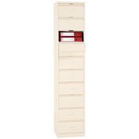 Armario con puertas basculantes, para carpetas - 10 compartimentos - Manutan