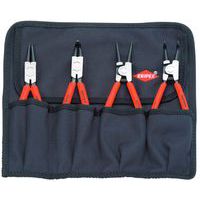 Kit de alicates Knipex para arandelas de retención Circlip - 4 piezas