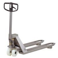 Transpaleta manual de acero inoxidable - Longitud de la horquilla 1150 mm - Capacidad 2000 kg