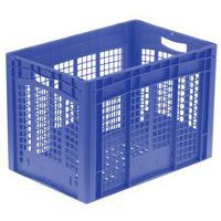 Caja norma Europa con fondo y paredes calados - Longitud 600 mm - De 62 L a 82 L