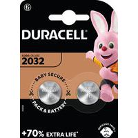 Pila botón de litio CR2032 - Pack de 2 - Duracell