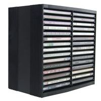 Torre de almacenamiento de CD y DVD