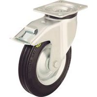 rueda giratoria con freno