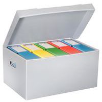 Caja archivadora de polipropileno alveolar