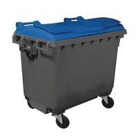 Contenedor de residuos de 4 ruedas - 660 L - Mobil Plastic