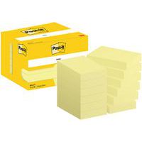 Notas Post-it® de 51 x 76 mm, 12 bloques amarillos - Post-it®