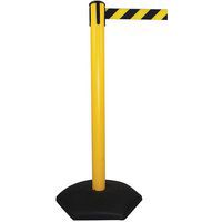 Poste con base de PVC con correa - 2 m - Manutan