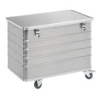 Carro contenedor de aluminio - Capacidad de 223 L a 656 L