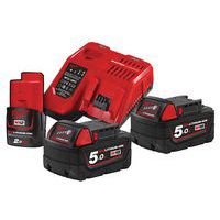 Pack de 2 baterías de 18 voltios - Milwaukee