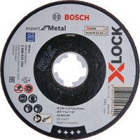 Discos abrasivos X-LOCK Expert para metal - Bosch
