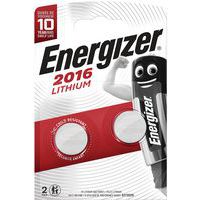 Pilas de litio para calculadoras - CR 2016 - Lote de 2 - Energizer