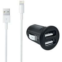 Cargador encendedor USB + cable Lightning Iphone - Moxie