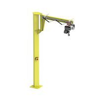 Grúa invertida sobre columna - Capacidad de 250 a 500 kg - HADEF
