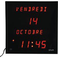 Reloj con fecha digital multiidiomas Orium