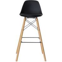 Juego de 2 taburetes Stellwood con patas de haya - Meet By Paperflow