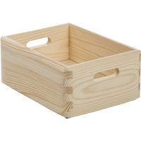 Caja de almacenamiento de madera - Longitud de 200 a 600 mm
