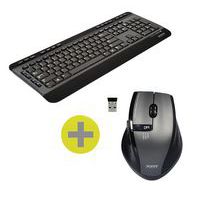 Pack teclado/ratón inalámbrico silencioso - Port connect