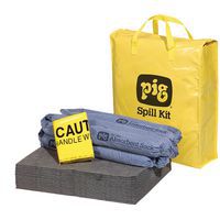 Kit absorbente portátil líquidos no agresivos - New pig
