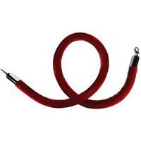 Cuerda para postes con punta de bola, Uso: Sector servicios, Color: Rojo, Longitud: 2000 mm, Cuerda Ø: 38 mm