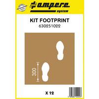 Plantilla de huella - Kit Footprint - 12 planchas - Ampère