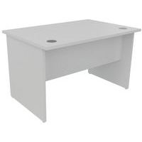 Mesa de oficina recta, Tipo de patas: Panel, Altura: 72 cm, Anchura total: 120 cm