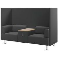 Sillón acústico con bandeja/toma europea- CEP