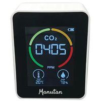Medidor de CO2, temperatura y humedad - Manutan Expert