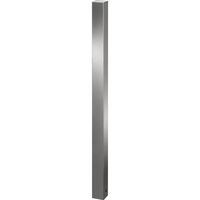 Poste de acero inoxidable de 70 × 70 mm, cabeza plana - Croso