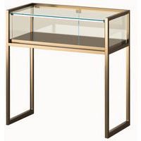 Vitrina de exposición con patas - 95×45×95 cm - Sarazino