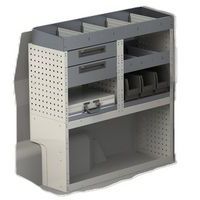 Mueble VU de aluminio para furgonetas - HABRIAL Manutention