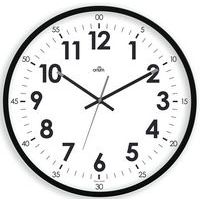 Reloj de cuarzo silencioso Oris Ø 40 cm negro - Orium