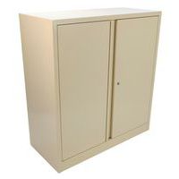 Armario monobloque compacto con puerta batiente - Altura 100 cm - Manutan Expert
