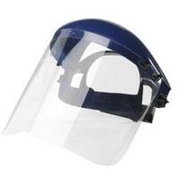 Pantalla facial con cinta elástica para la cabeza y protector frontal para trabajos eléctricos - SAM