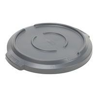 Tapa encajable para contenedor redondo con certificación alimentaria - 120 L - Manutan Expert