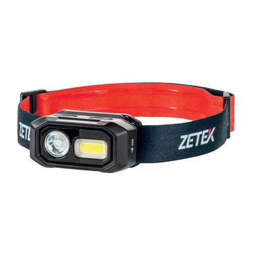 Frontal LED recargable con encendido/apagado - Zeca