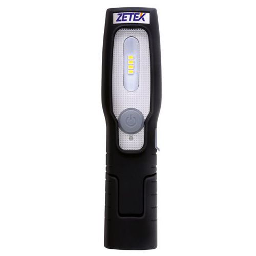 Lámpara portátil LED magnética recargable de 250 lm - Zeca