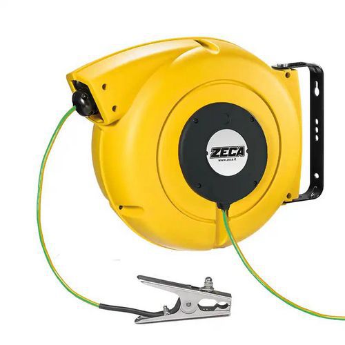 Enrollador de cable ATEX serie CR7K con pinza - Zeca