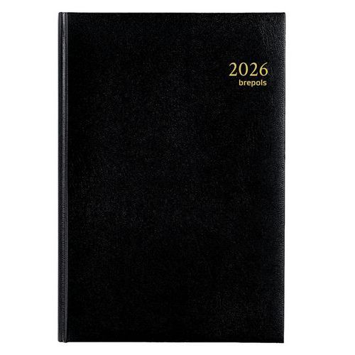 Agenda diaria Minister negra de 22 x 16 cm - Año 2025 Agenda diaria Minister negra de 22 x 16 cm - Año 2025