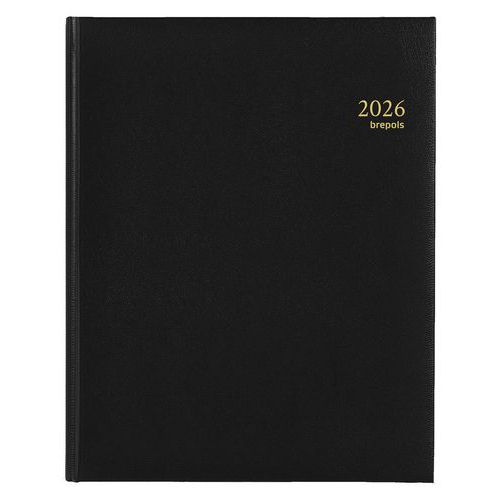 Agenda semanal Concorde negra - 21 × 27 cm - Año 2025 Agenda semanal Concorde negra - 21 × 27 cm - Año 2025