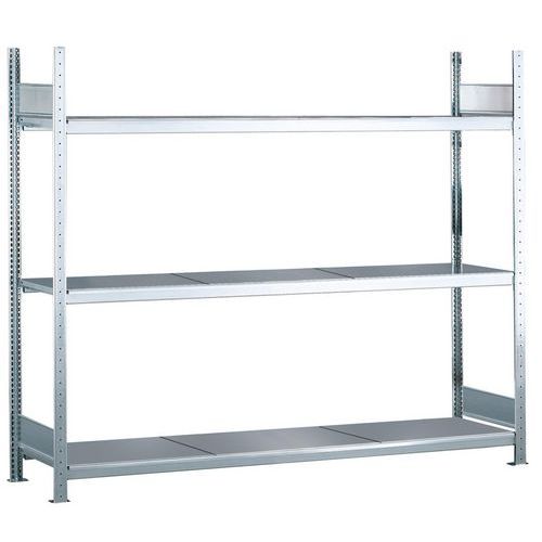 Estantería de gran anchura Easy-Fix Plus - Balda galvanizada - Schulte