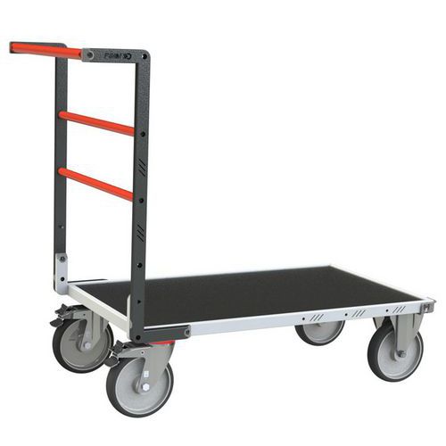 Carro con panel fijo – Bandeja de madera 1000 x 600 mm – 600 kg – Fimm