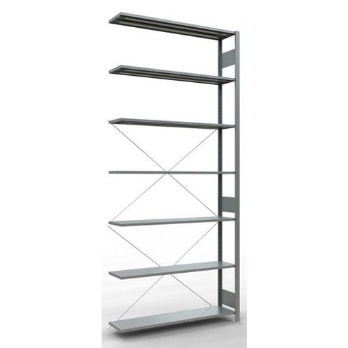 Estantería ligera Easy-Fix - Una cara - Altura 3000 mm - galvanizada - Schulte